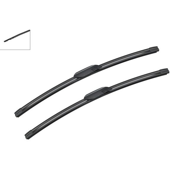 2 Balais D'essuie-glace Bosch Aerotwin Origin A893s 550mm/550mm