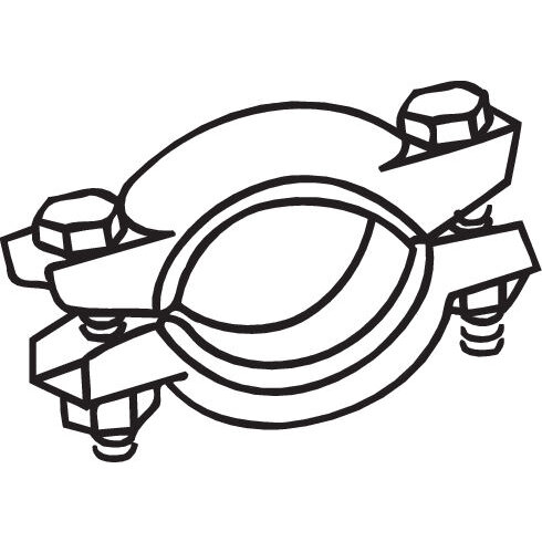 Collier Échappement Bosal 254-787