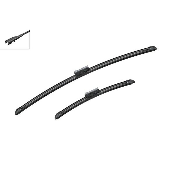 2 Balais D'essuie-glace Bosch Aerotwin Origin A746s 600mm/340mm