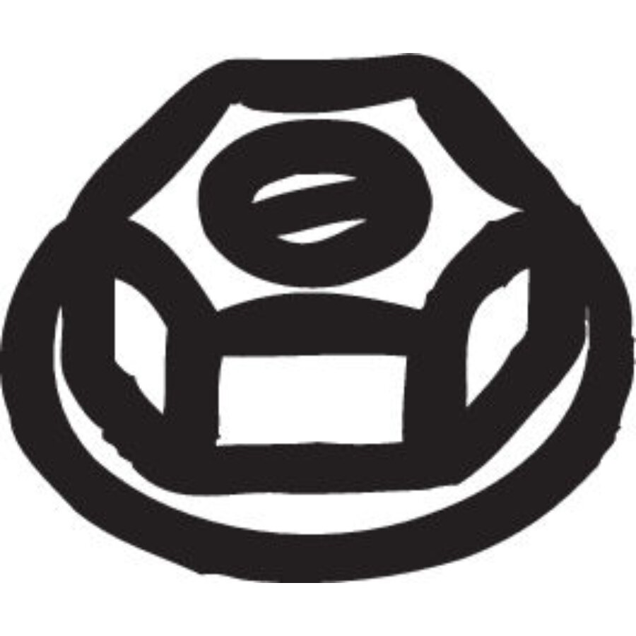 4 écrous échappement BOSAL 258-047 - Norauto