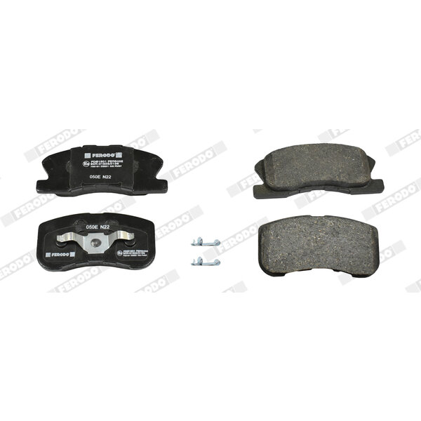 4 Plaquettes De Frein Ferodo Fdb1501