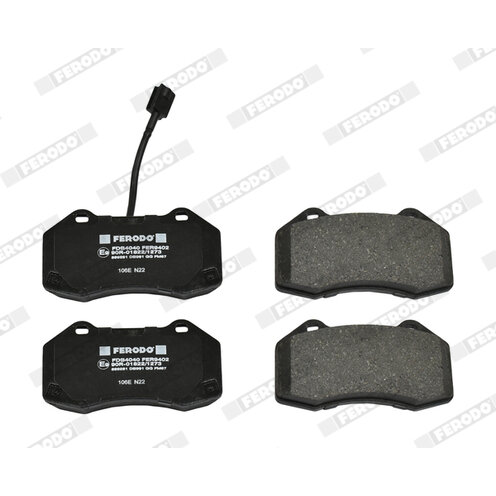 4 Plaquettes De Frein Ferodo Fdb4040