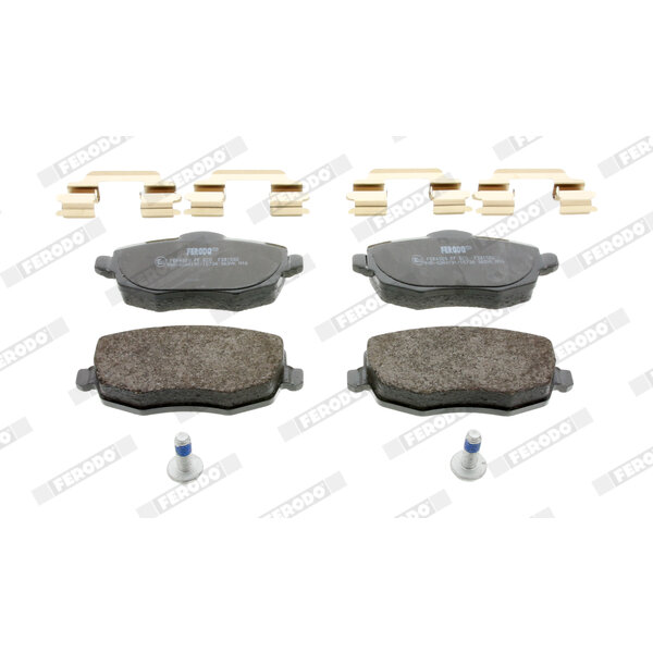 4 Plaquettes De Frein Ferodo Fdb1582