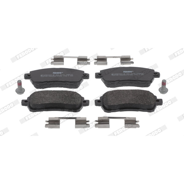 4 Plaquettes De Frein Ferodo Fdb5181