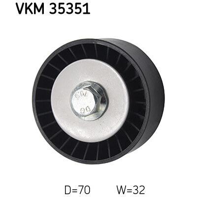 Kit Galet Tendeur Multi-V SKF VKM 66006 - Pour Courroie Accessoires, Avec Roulement Haute Qualité - 9