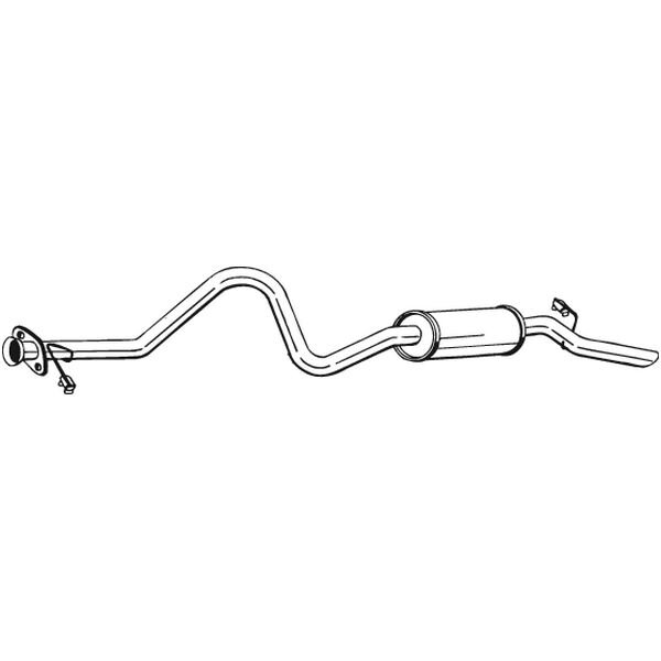 Silencieux Arrière Bosal 283-715