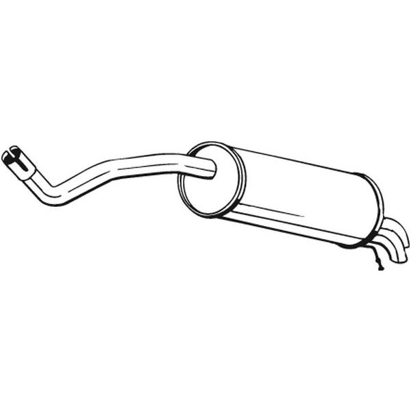 Silencieux Arrière Bosal 227-021