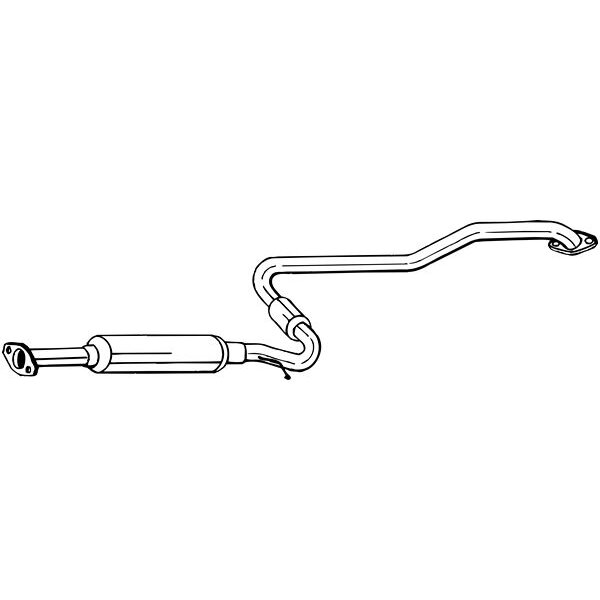 Silencieux Central Bosal 286-133