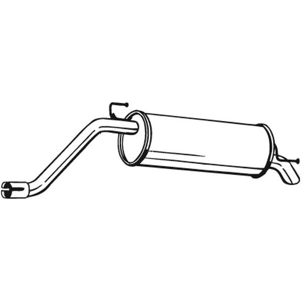 Silencieux Arrière Bosal 148-165