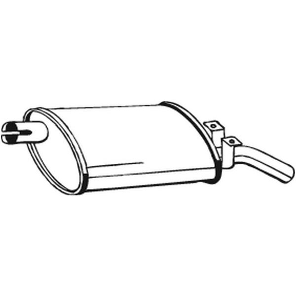 Silencieux Arrière Bosal 200-953