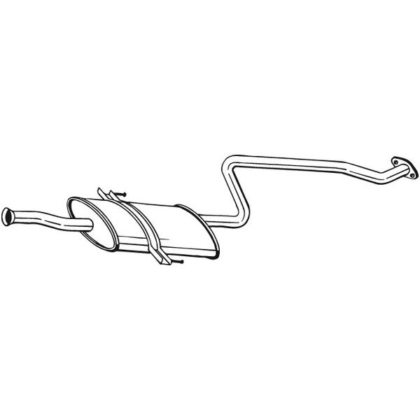 Silencieux Central Bosal 284-301