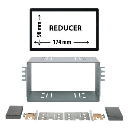 Entretoise 2 Din Phonocar Pour Autoradio
