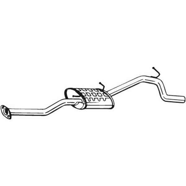 Silencieux Arrière Bosal 283-455