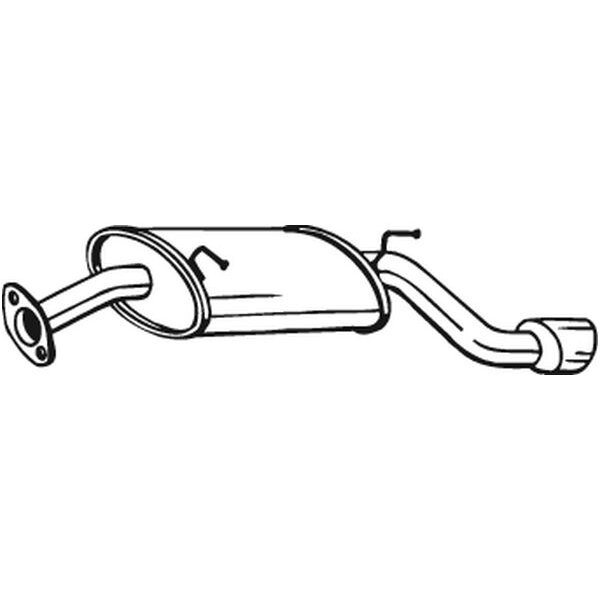 Silencieux Arrière Bosal 128-003
