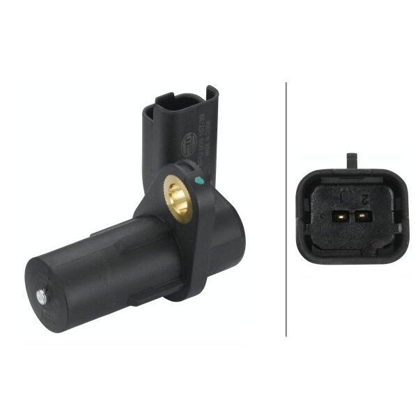 Capteur D'angle, Vilebrequin Hella 6pu 009 167-391