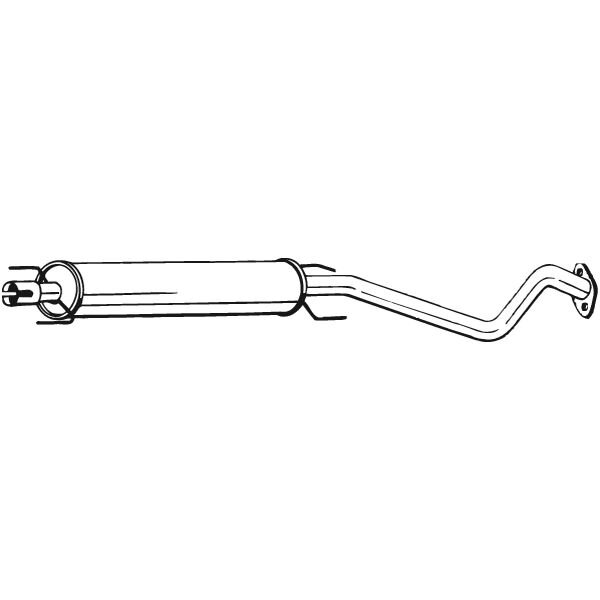 Silencieux Central Bosal 284-633