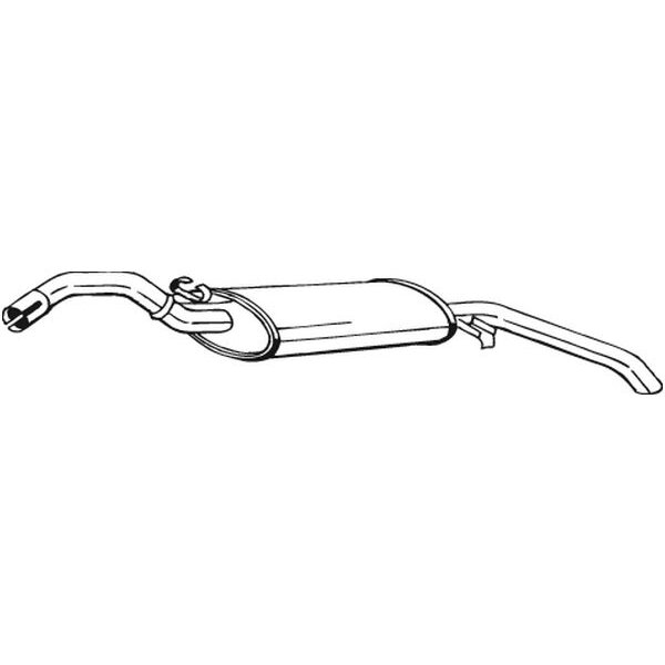 Silencieux Arrière Bosal 233-377