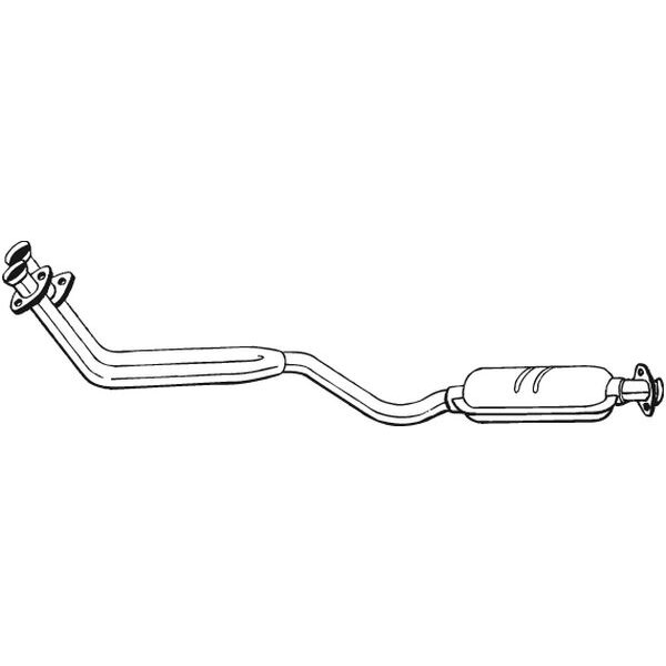 Silencieux Avant Bosal 281-299