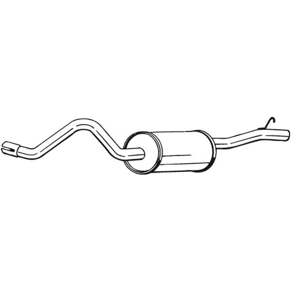 Silencieux Arrière Bosal 279-765