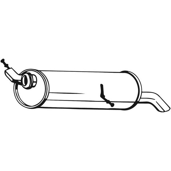 Silencieux Arrière Bosal 190-141