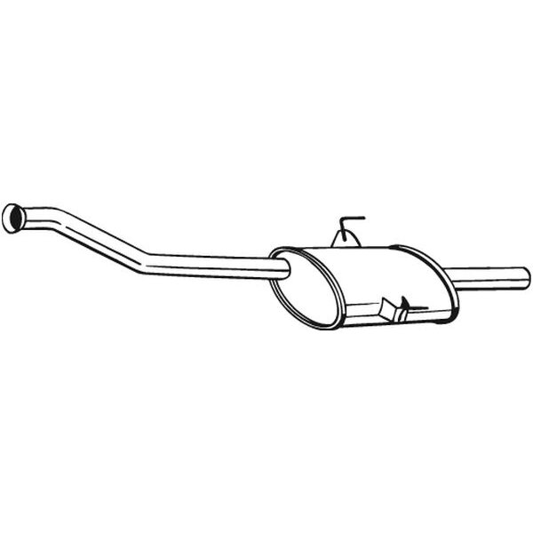 Silencieux Central Bosal 200-801
