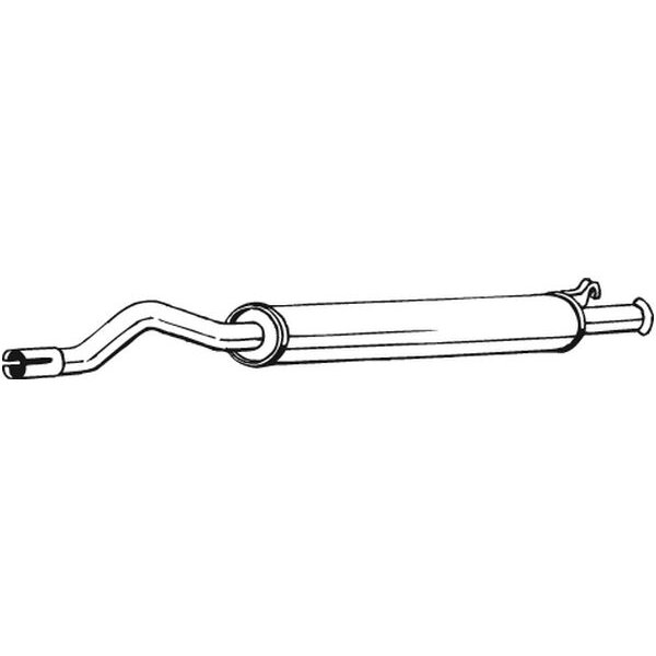 Silencieux Central Bosal 105-159