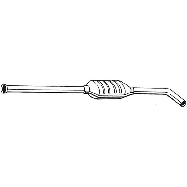 Silencieux Central Bosal 283-567