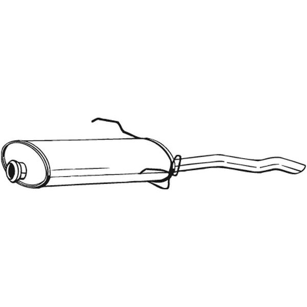 Silencieux Arrière Bosal 190-927