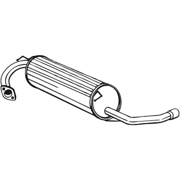 Silencieux Arrière Bosal 278-839