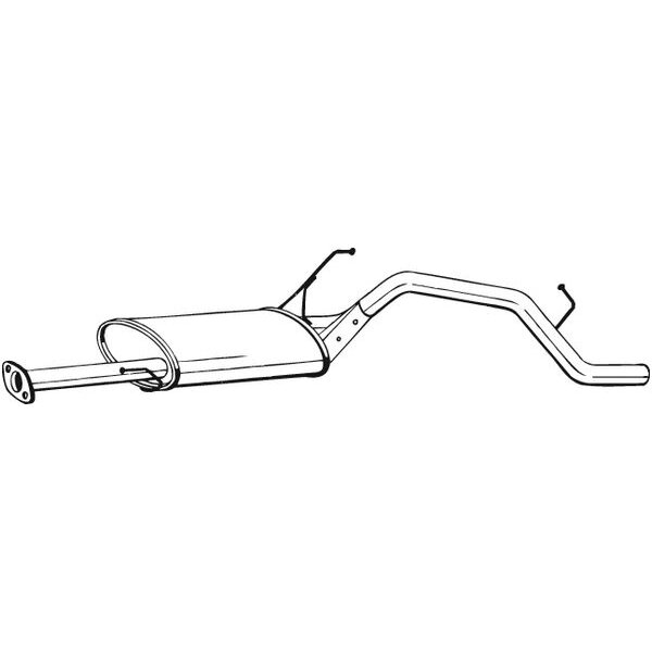 Silencieux Arrière Bosal 284-147