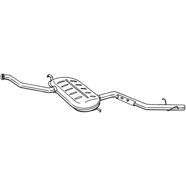 Silencieux Arrière Bosal 290-517