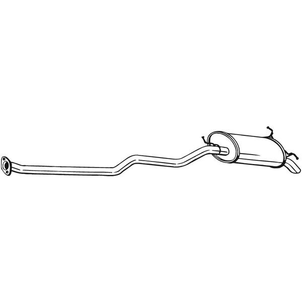 Silencieux Arrière Bosal 287-473