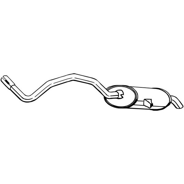 Silencieux Arrière Bosal 281-963