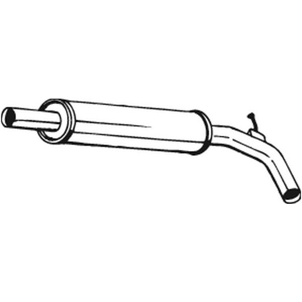 Silencieux Central Bosal 227-463