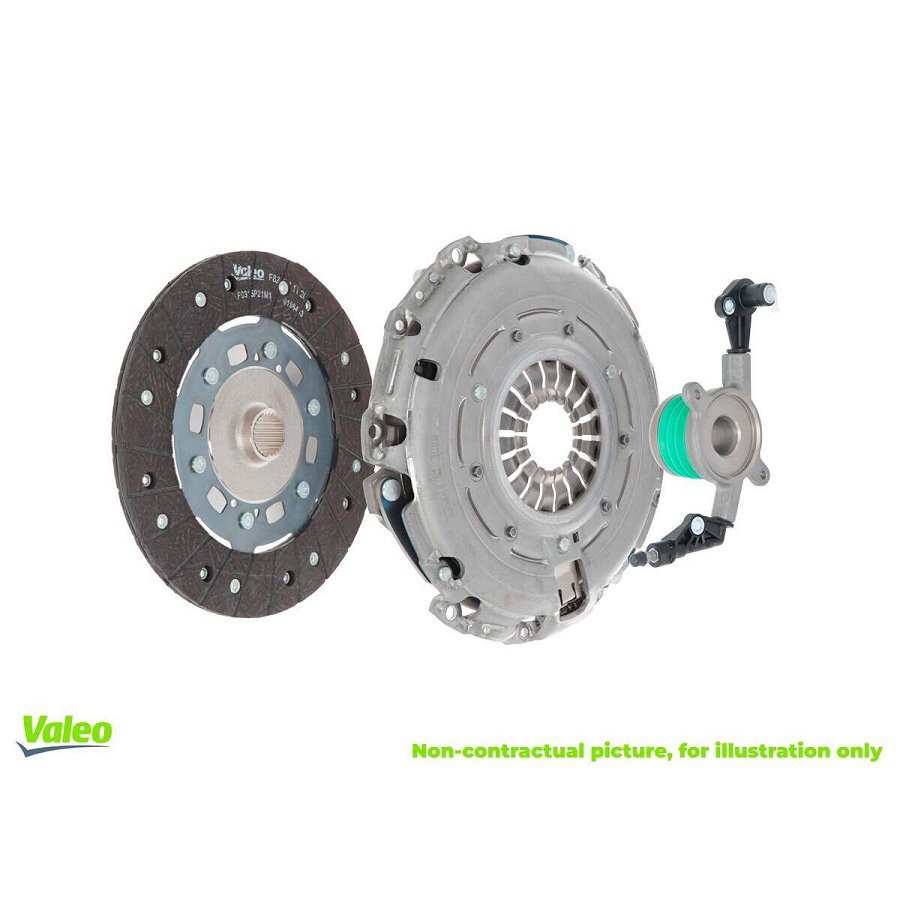 Kit D'embrayage 3 Pièces (avec Butée Hydraulique) Valeo 834037