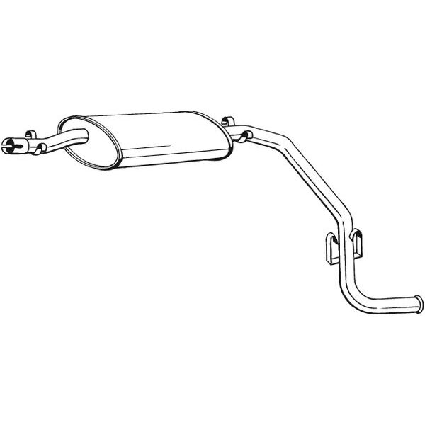 Silencieux Arrière Bosal 283-685
