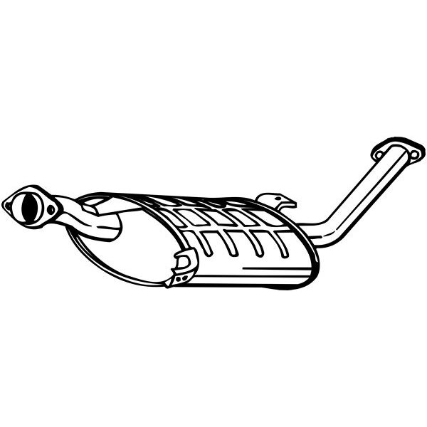 Silencieux Central Bosal 145-001
