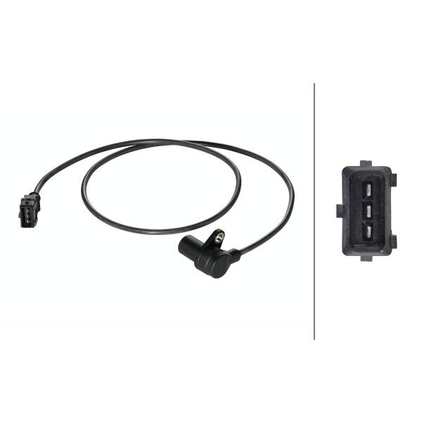 Capteur D'angle, Vilebrequin Hella 6pu 009 110-561