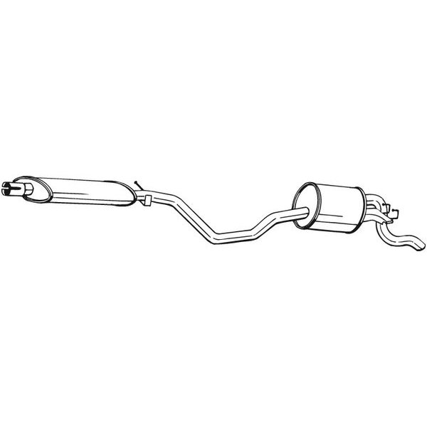 Silencieux Arrière Bosal 287-869