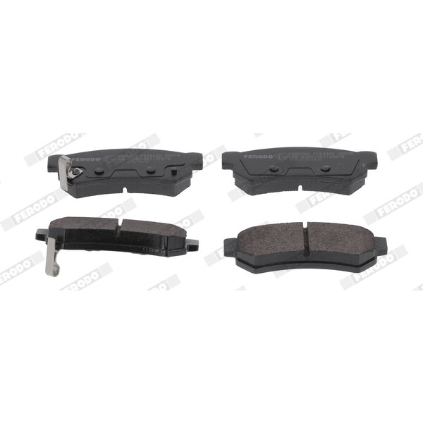 4 Plaquettes De Frein Ferodo Fdb5283