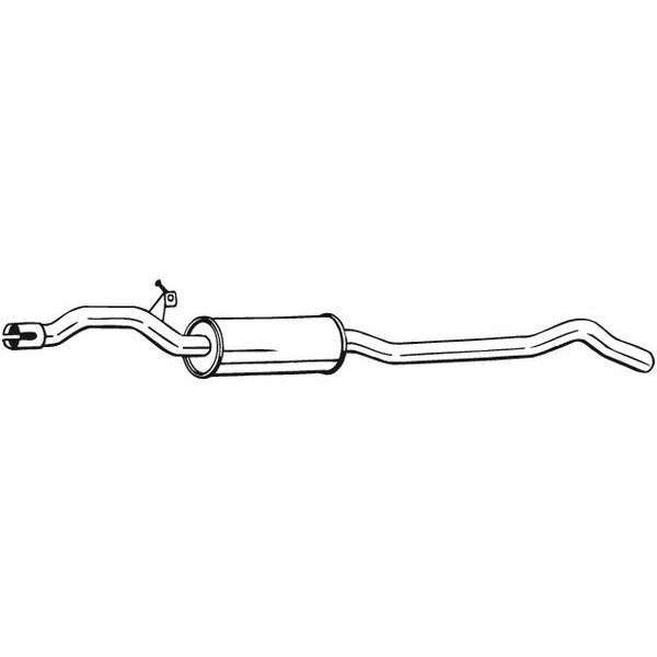 Silencieux Central Bosal 284-461