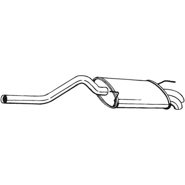 Silencieux Arrière Bosal 227-105