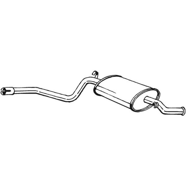 Silencieux Arrière Bosal 280-327