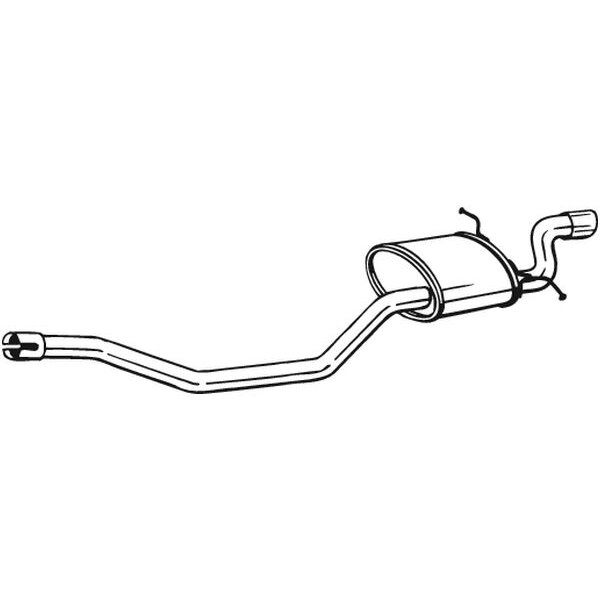 Silencieux Arrière Bosal 280-197