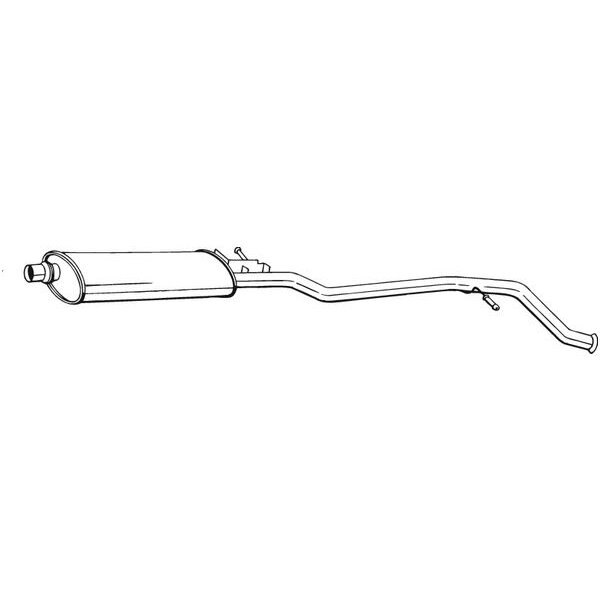 Silencieux Central Bosal 287-093