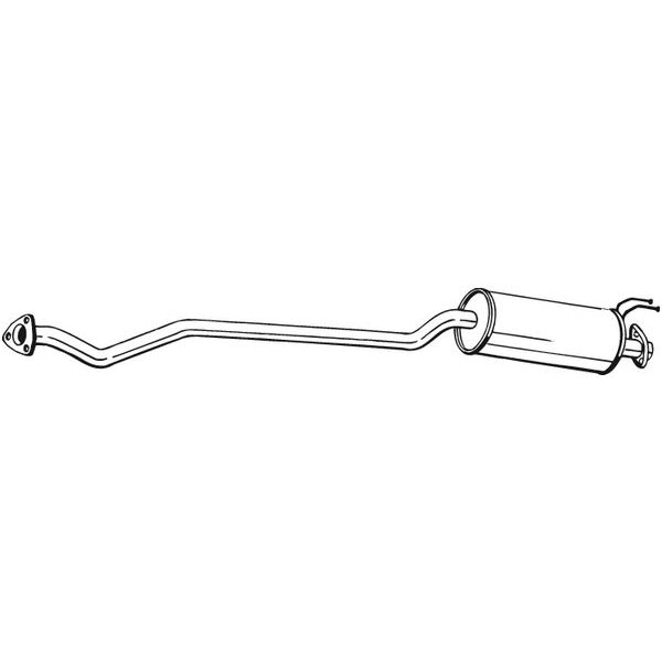 Silencieux Central Bosal 286-395