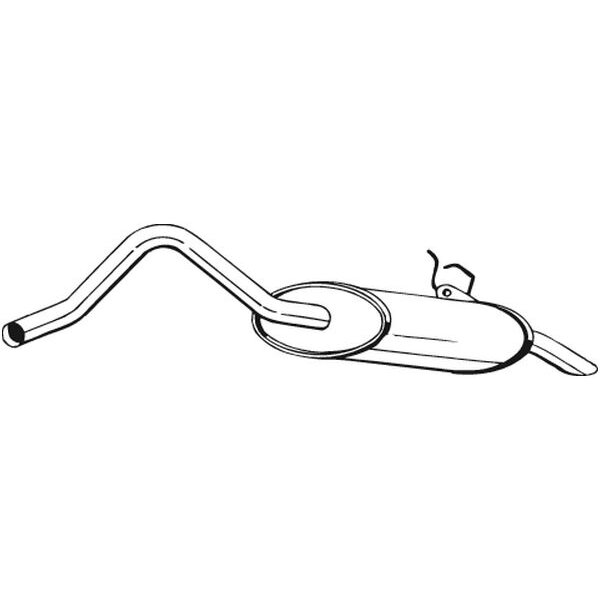 Silencieux Arrière Bosal 200-111