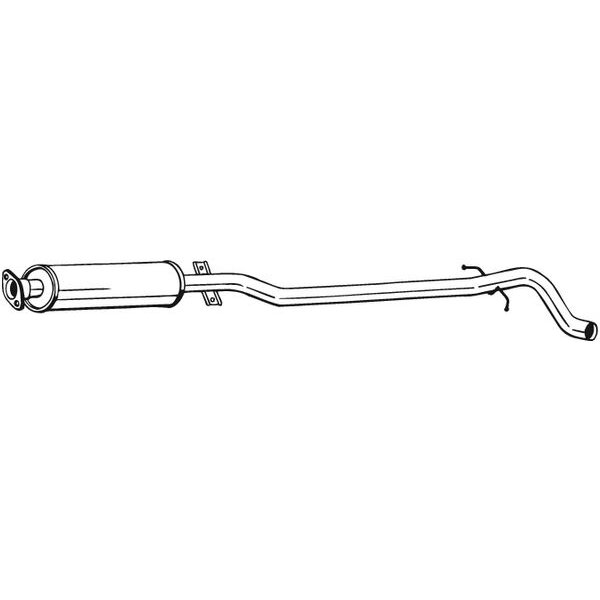 Silencieux Central Bosal 286-185