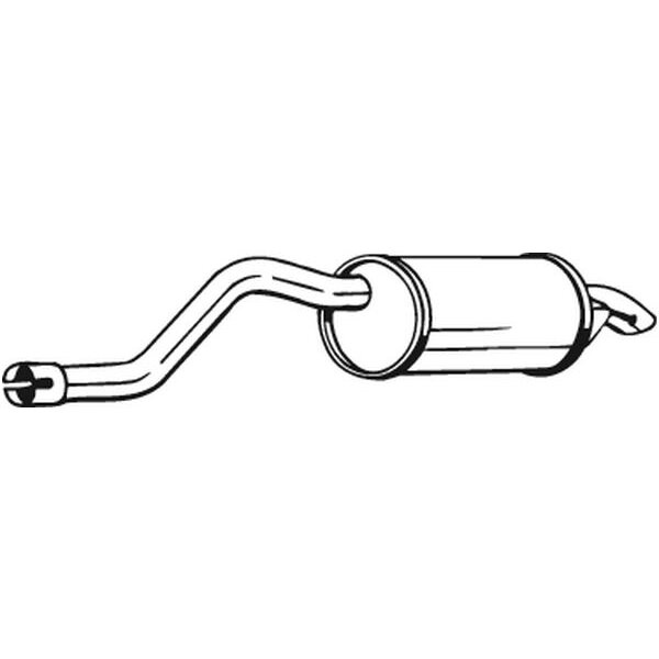 Silencieux Arrière Bosal 200-083