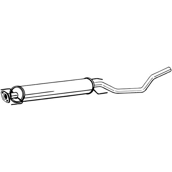 Silencieux Central Bosal 286-169